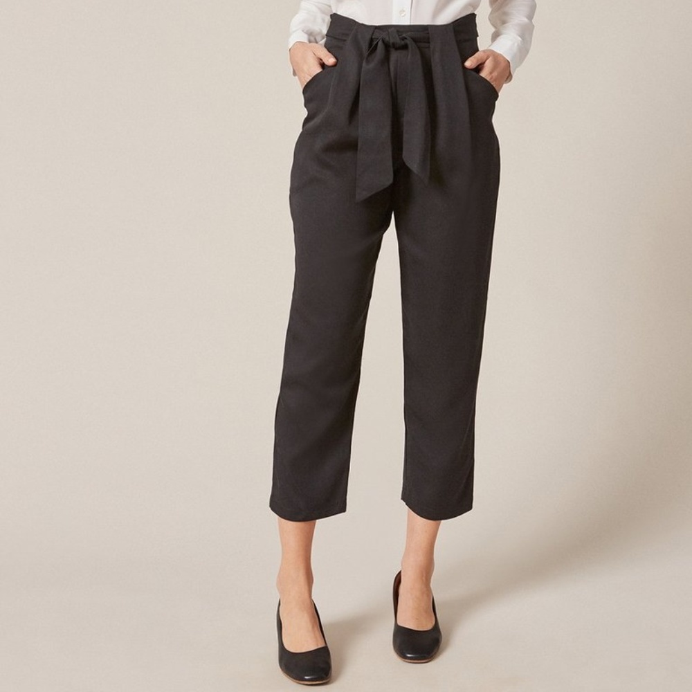 Anissa Tencel Twill Pant - Amour Vert